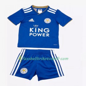Fußballtrikots Leicester City Kinder 2018-2019 Kurzarm Heimtrikotsatz kaufen